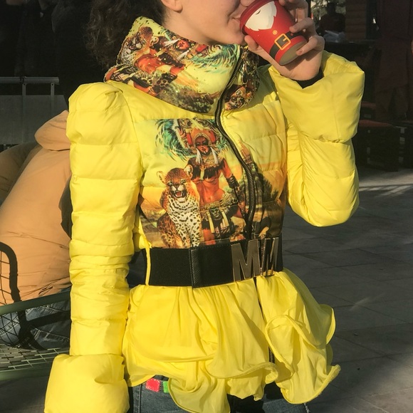 European designer rhinestone print jacket/coat - Picture 2 of 10